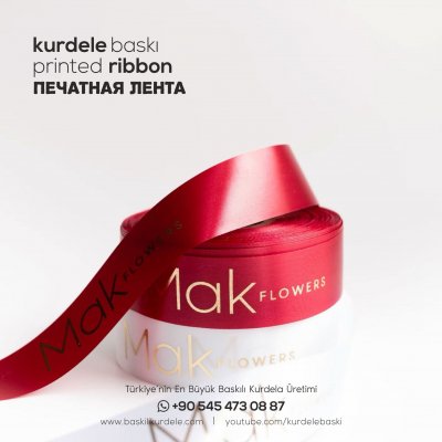 Baskılı Kurdele 51