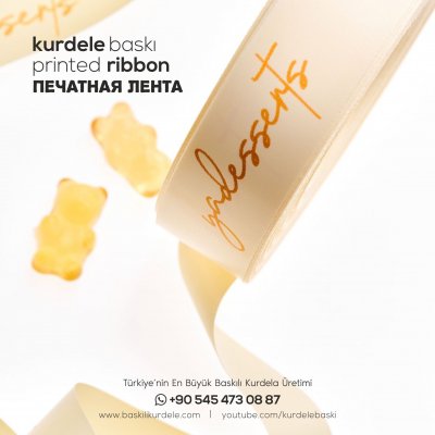 Baskılı Kurdele 151